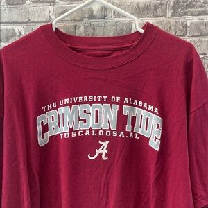 Alabama Crimson Tide
J. America‎ Sportswear Red T-Shirt